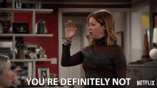 Youre Definitely Not No Way GIF - Youre Definitely Not No Way You Wish GIFs