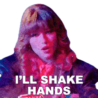 Ill Shake Hands Allison Ponthier Sticker - Ill Shake Hands Allison Ponthier Hell Is A Crowded Room Song Stickers