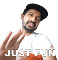 Just Fun Faisal Khan Sticker - Just Fun Faisal Khan Fasbeam Stickers