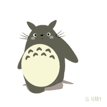 Totoro Walk GIF - Totoro Walk Strut GIFs