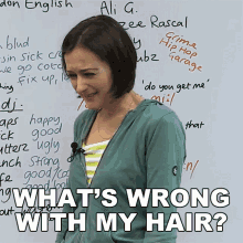 Whats Wrong With My Hair Jade GIF - Whats Wrong With My Hair Jade Jade Joddle GIFs