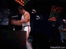 Freddie Mercury Freddie GIF - Freddie Mercury Freddie Banging GIFs