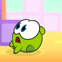 Terrified Nibble Nom GIF - Terrified Nibble Nom Cut The Rope GIFs
