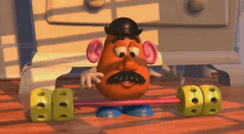 Mr Potato Head GIF - Mr Potato Head Exercise Lift GIFs