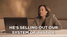 hes selling out our system of justice kamala harris joe biden unjust he is ruining the system