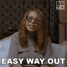 Easy Way Out Claudette Hubbard GIF - Easy Way Out Claudette Hubbard Shortcut GIFs