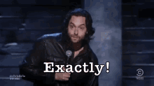 Exactly GIF - Chris Delia Stand Up Comedy Central GIFs