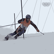 Skiing Alpine Skiing GIF - Skiing Alpine Skiing Kjetil Andre Aamodt GIFs