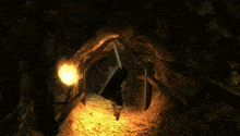 Demons Souls Mine GIF - Demons Souls Mine Tunnel GIFs
