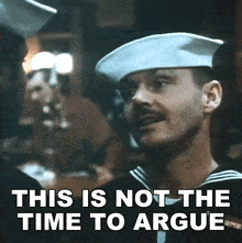 This Is Not The Time To Argue Buddusky GIF - This Is Not The Time To Argue Buddusky The Last Detail GIFs