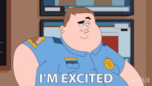 Im Excited Dusty Marlow GIF - Im Excited Dusty Marlow Paradise Pd GIFs