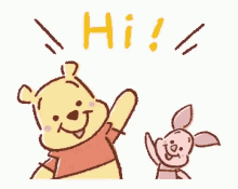 Pooh Hi GIF - Pooh Hi Hey GIFs