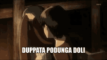 Duppata Podunga Doli Duppata GIF - Duppata Podunga Doli Duppata Mikasa GIFs