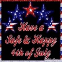 Happy4th Of July Greetings GIF - Happy4th Of July Greetings Safe GIFs