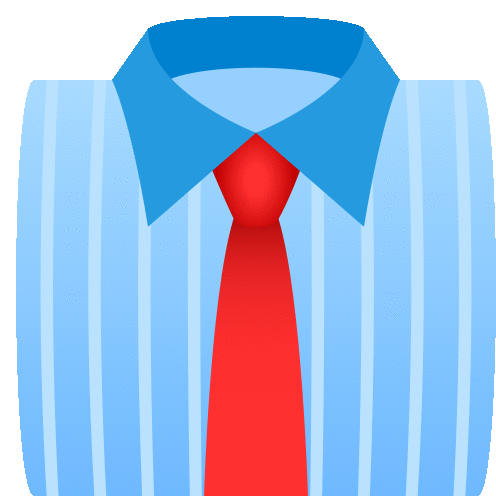 Necktie People Sticker - Necktie People Joypixels Stickers