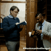 Monkman And Seagull Monkman GIF - Monkman And Seagull Monkman Question Time GIFs