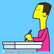 Busythings Writing GIF - Busythings Writing Work GIFs