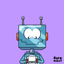 a cartoon of a robot with the words finally saturday on top