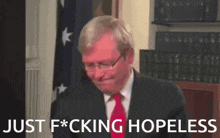 Kevin Rudd Hopeless GIF