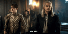 the witcher oh shit geralt jaskier party