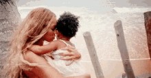 Beyonce Kiss GIF - Beyonce Kiss Mother And Child GIFs