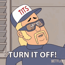 Turn It Off Robby GIF - Turn It Off Robby Paradise Pd GIFs