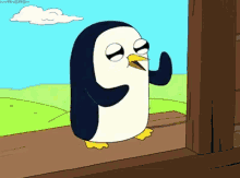 Adventure Time Penguin GIF