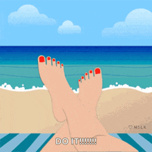 Beach Waves Feet GIF - Beach Waves Feet Beach GIFs