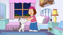 Family Guy Meg Griffin GIF - Family Guy Meg Griffin Family Cat GIFs