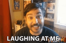 Laughing At Me Derrick Acosta GIF - Laughing At Me Derrick Acosta Laugh GIFs