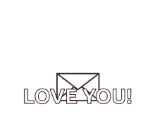 Love You Envelope GIF - Love You Envelope Thank You GIFs