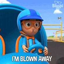 I'M Blown Away Blippi GIF - I'M Blown Away Blippi Blippi Wonders - Educational Cartoons For Kids GIFs