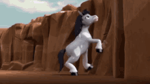 standing pony