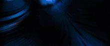 a pixel art of a woman in a blue and pink glow