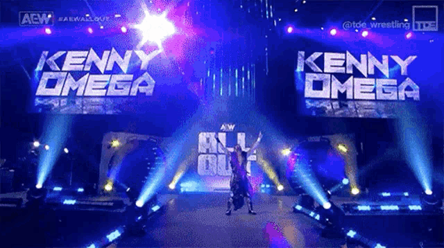 Aew Kenny Omega GIF Aew Kenny Omega Entrance Discover Share GIFs