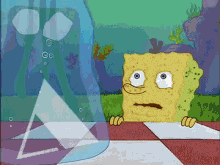 water spongebob
