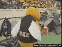 Georgia Tech Yellow Jackets Mascot GIF