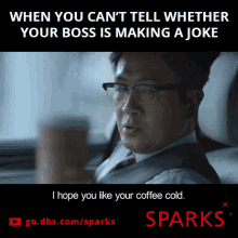 Joke Boss GIF - Joke Boss Coffee GIFs