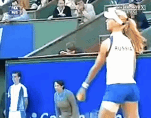 Elena Dementieva Serve GIF - Elena Dementieva Serve Tennis GIFs