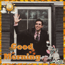 Good Morning Rise And Shine GIF - Good Morning Rise And Shine Will Wood GIFs