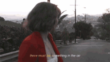 Cross The Street Something In The Air GIF - Cross The Street Something In The Air Believer GIFs