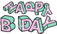 Happy Birthday Bynorafikse Sticker - Happy Birthday Bynorafikse Birthday Stickers