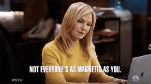 Not Everyones As Magnetic As You Kelli Giddish GIF - Not Everyones As Magnetic As You Kelli Giddish Ice T GIFs