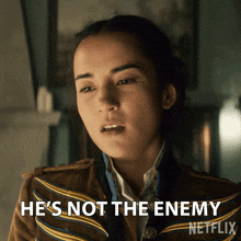 Hes Not The Enemy Alina Starkov GIF - Hes Not The Enemy Alina Starkov Shadow And Bone GIFs
