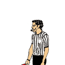 Red Card Umpire GIF - Red Card Umpire GIFs