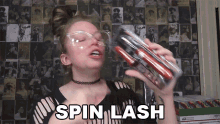 Spin Lash Beauty Products GIF