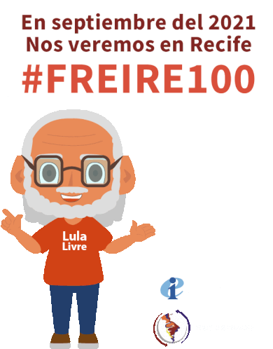 Ieal Paulo Freire Sticker - Ieal Paulo Freire Freire100 Stickers