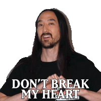 Dont Break My Heart Steve Aoki Sticker - Dont Break My Heart Steve Aoki Elle Stickers