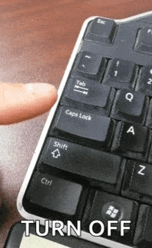 Keyboard Caps Lock GIF
