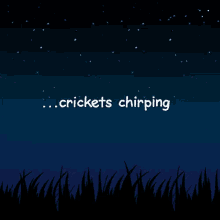 Night Crickets GIF - Night Crickets Crickets Chirping GIFs